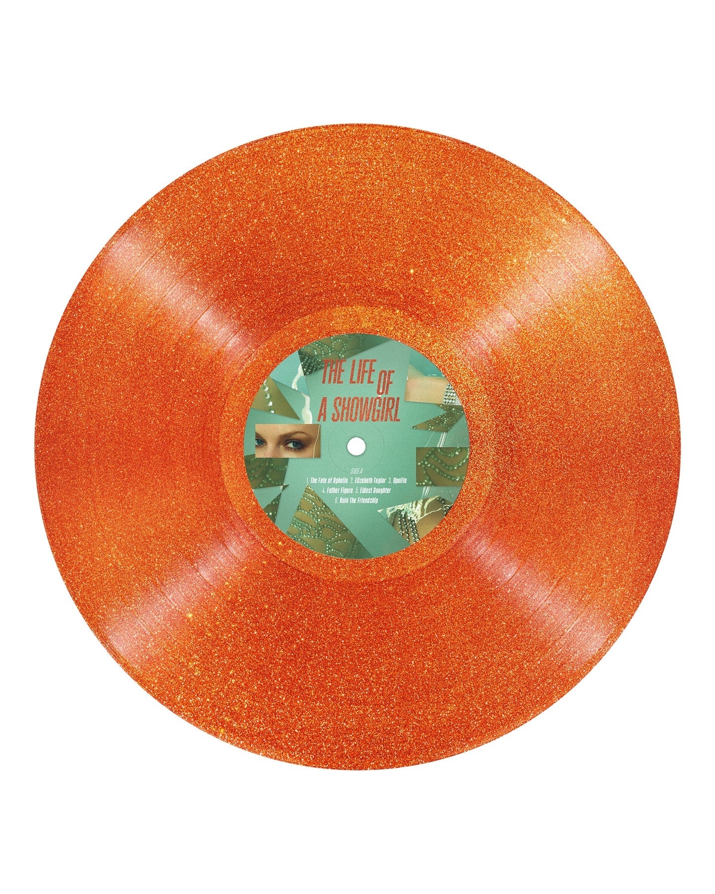 The Life Of A Showgirl [Sweat And Vanilla Perfume Portofino Orange Glitter Vinyl]