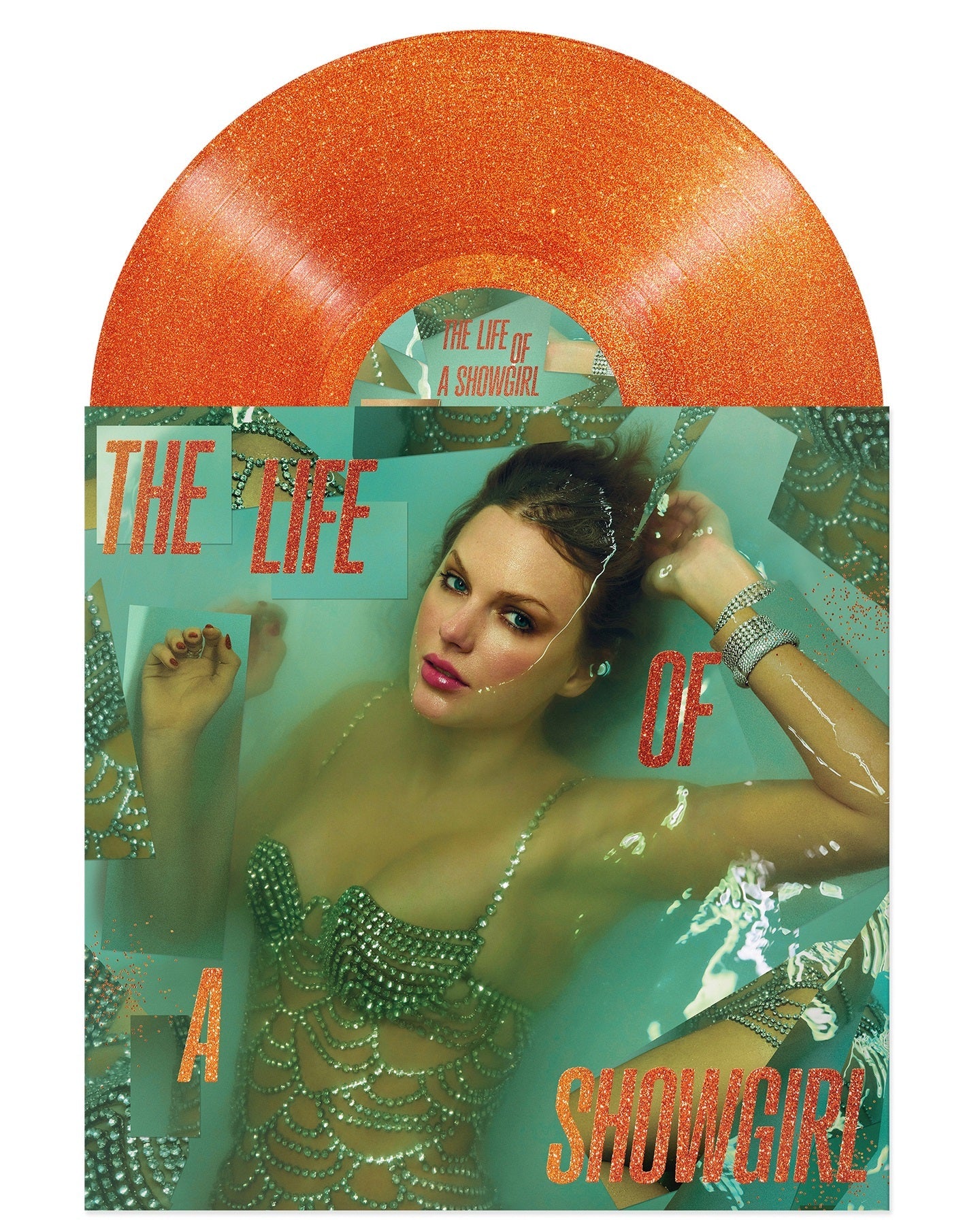 The Life Of A Showgirl [Sweat And Vanilla Perfume Portofino Orange Glitter Vinyl]