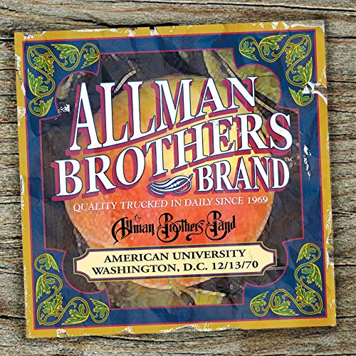 The Allman Brothers Band American University 12-13-70