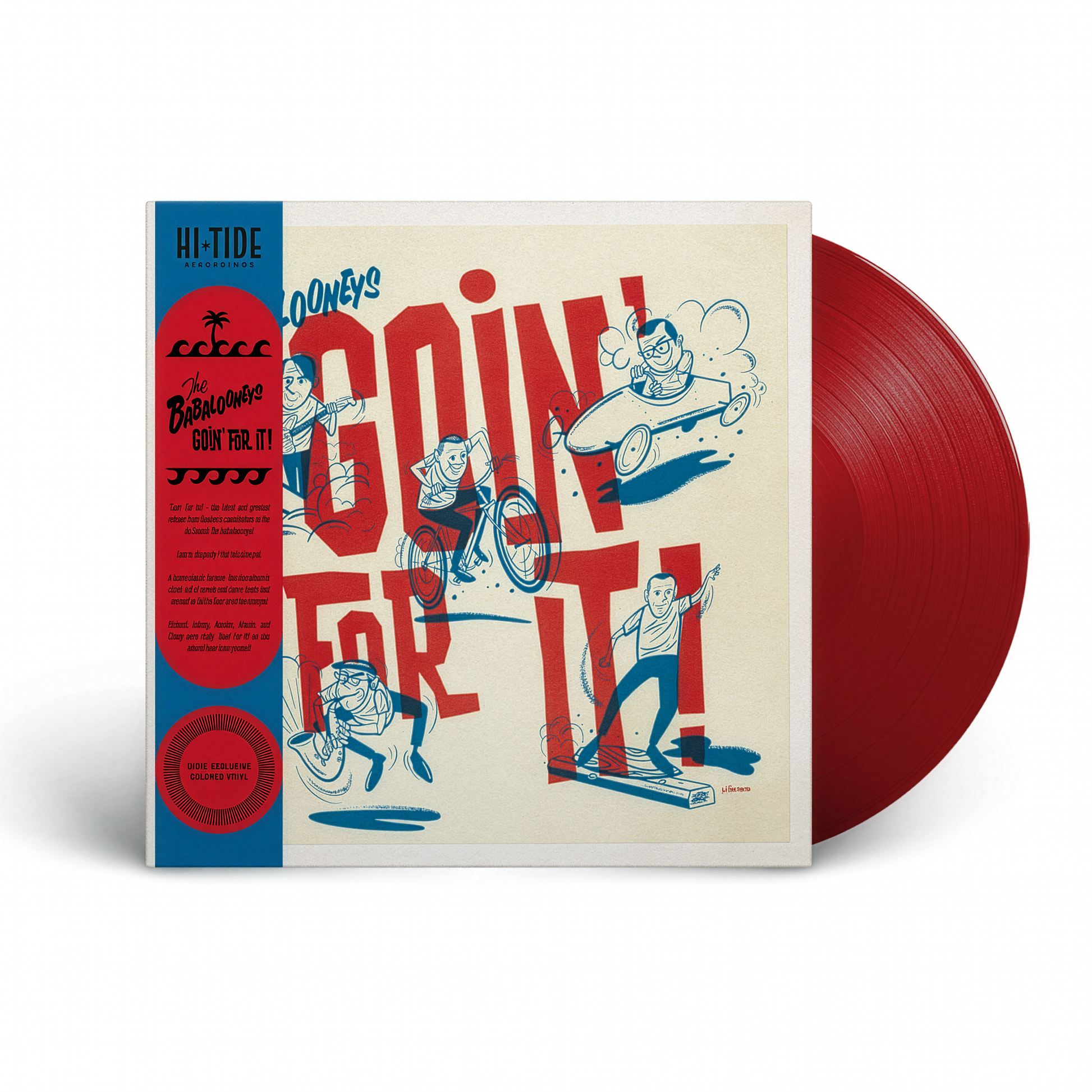 Goin' For It (Indie Exclusive With Obi Strip) [Candy Apple Red Colored Vinyl]