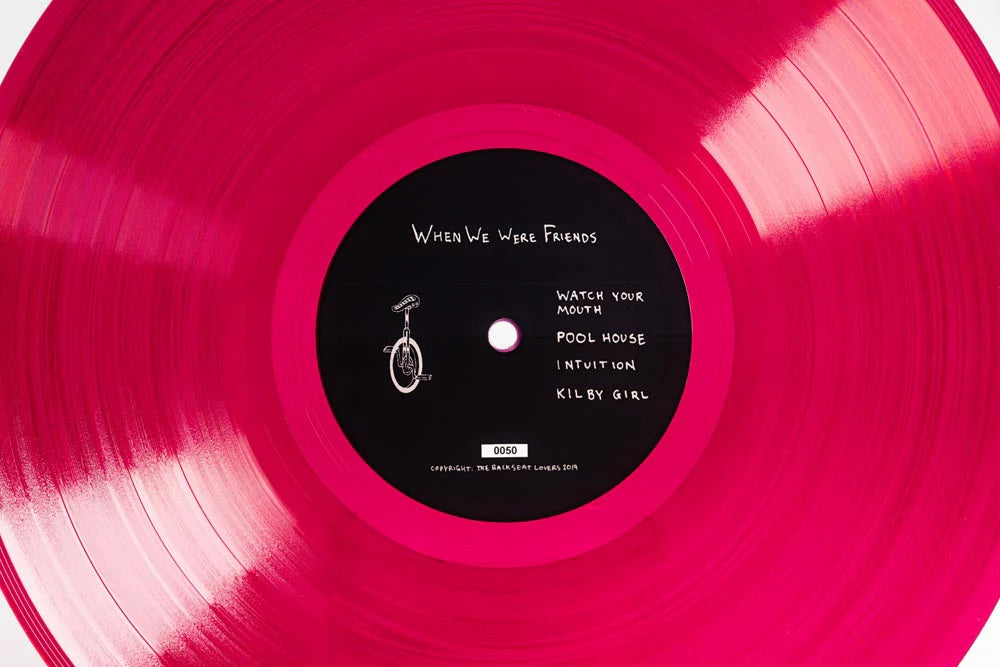 When We Were Friends (180 Gram Pink "Eco-Sonic" Injection Mold Pressing / Non-PVC)