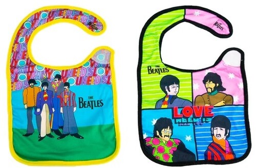 Daphyl's - The Beatles - All you need is Love - Soft Bibs 2-Pack DAPTBLVB2PK (Large Item, Babywear / Baby Gear)