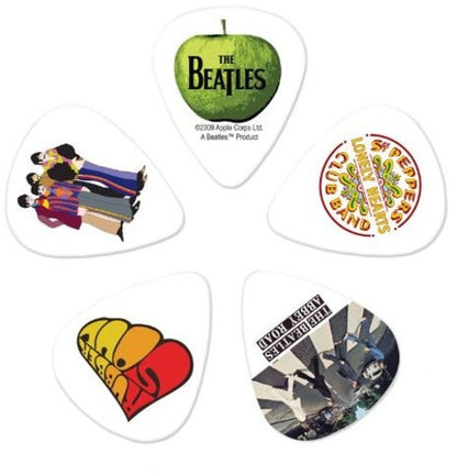 Planet Waves 1CWH610B3 Beatles Guitar Picks Albums 10 Pack Heavy (Guitar Pick)