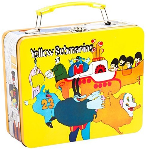 The Beatles Yellow Submarine Vintage Large Tin Tote (Lunchbox)
