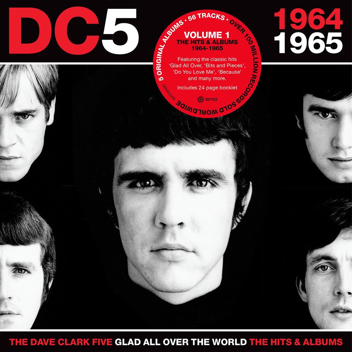 Glad All Over The World: The Hits & Albums (1964-1965) [Deluxe 5 Cd]