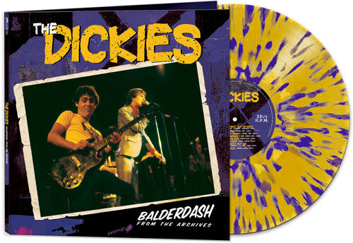 The Dickies Balderdash: From The Archive - Yellow/ purple Splatter