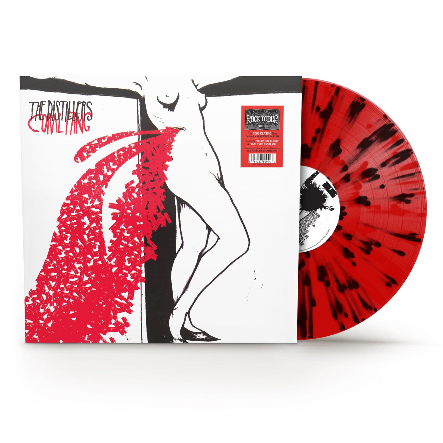 Coral Fang (RKTBR25)(1LP Red with Black Splatter Vinyl)