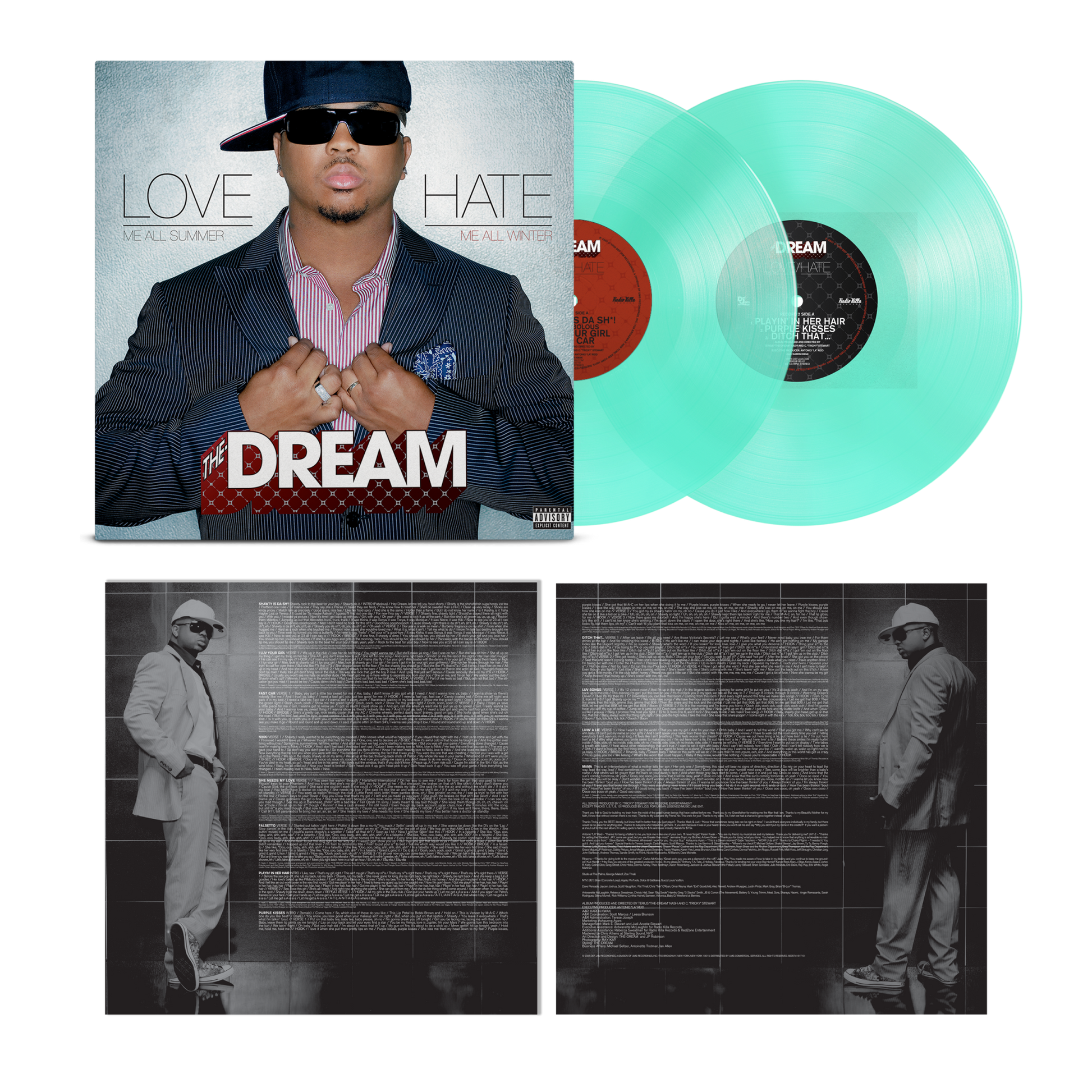 Love/Hate [Transparent Sea Glass] [2LP]