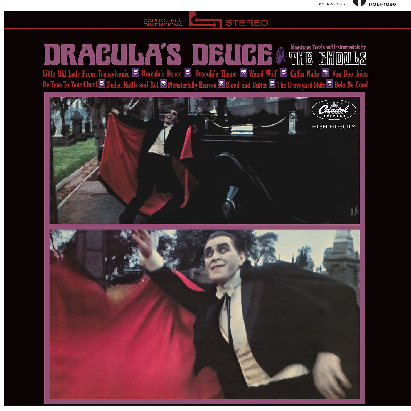 Dracula'S Deuce (Orange "Pumpkin Burnout" Smoke Vinyl)