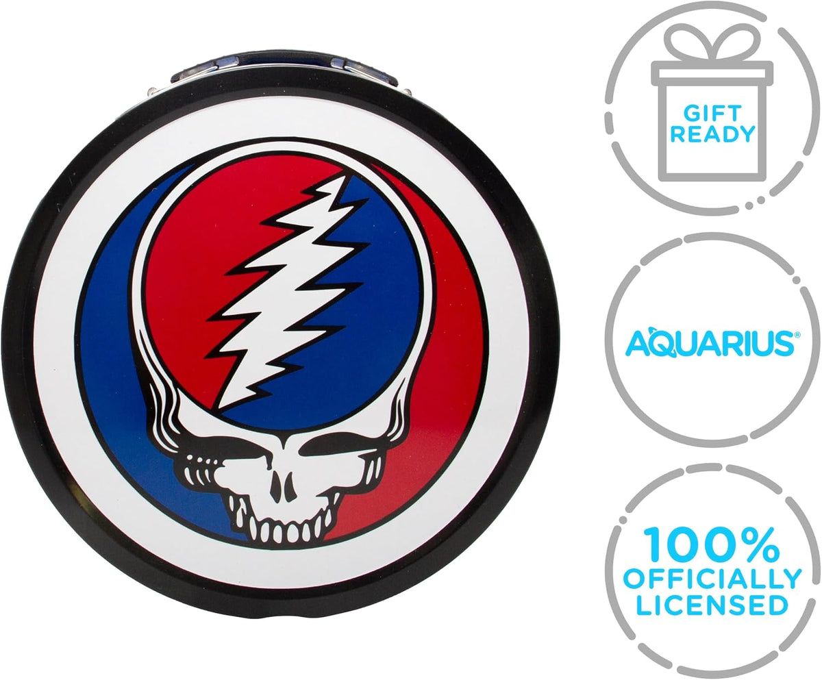 Grateful Dead Drum Shaped Tin Tote Lunch Box [Import]