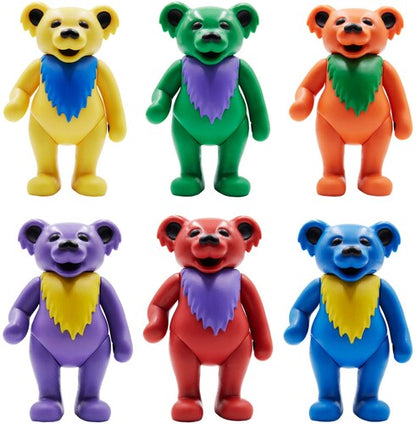Super7 - Grateful Dead ReAction Figure - Dancing Bears Box Flat (6 Figures)