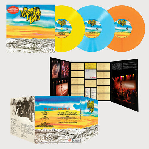 The Marshall Tucker Band (Expanded Edition, 140 Gram Orange, Blue & Yellow Colored Vinyl) (3 Lp's)