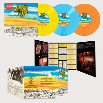 The Marshall Tucker Band (Expanded Edition, 140 Gram Orange, Blue & Yellow Colored Vinyl) (3 Lp's)