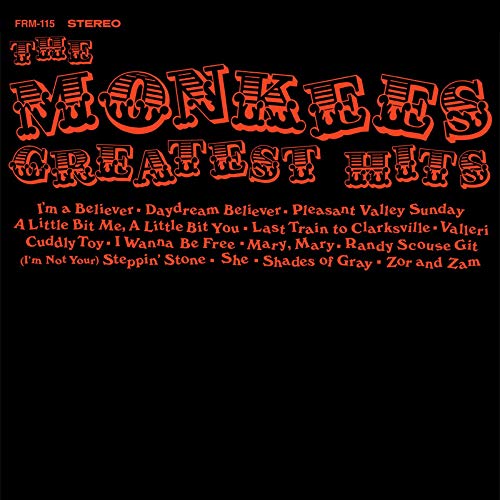 The Monkees Greatest Hits (180 Gram Orange Audiophile Vinyl/Limited Anniversary Edition)