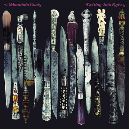 The Mountain Goats Getting Into Knives (Black, Gatefold LP Jacket, Digital Download Card) (2 Lp's)