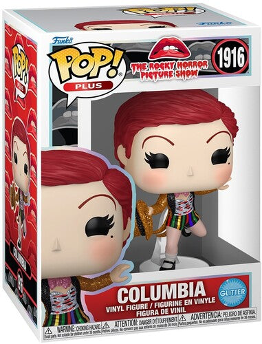 Funko POP! Plus: Rocky Horror Picture Show - Columbia (Glitter) (Vinyl Figure, Collectible)
