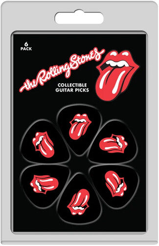 Perri's - Rolling Stones - Tongues - Guitar Picks (6 Pack)