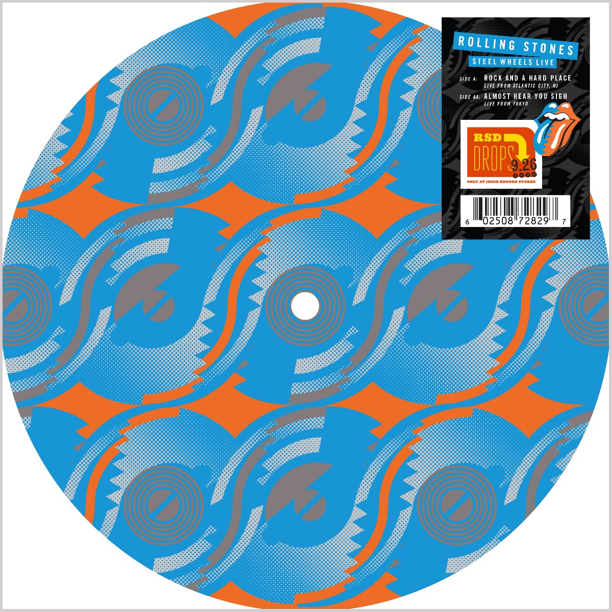 Steel Wheels Live (Live From Atlantic City, NJ, 1989) [10'' Picture Disc (limited to 4500, indie-exclusive)