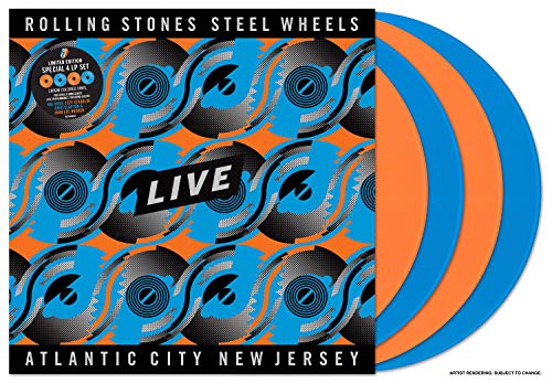 Steel Wheels Live (Live From Atlantic City, NJ, 1989) [4LP [Tangerine/Sky Blue]
