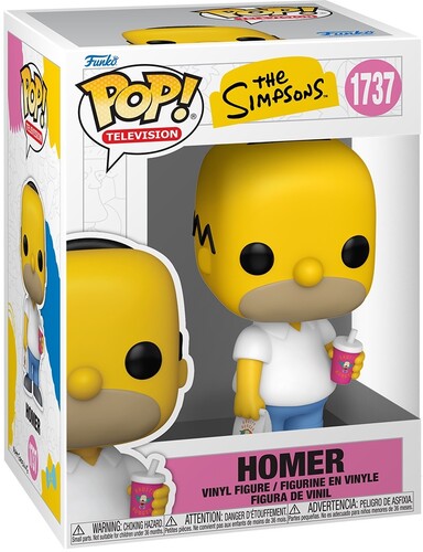 Funko POP! Television: Simpsons - Homer (Vinyl Figure, Collectible)