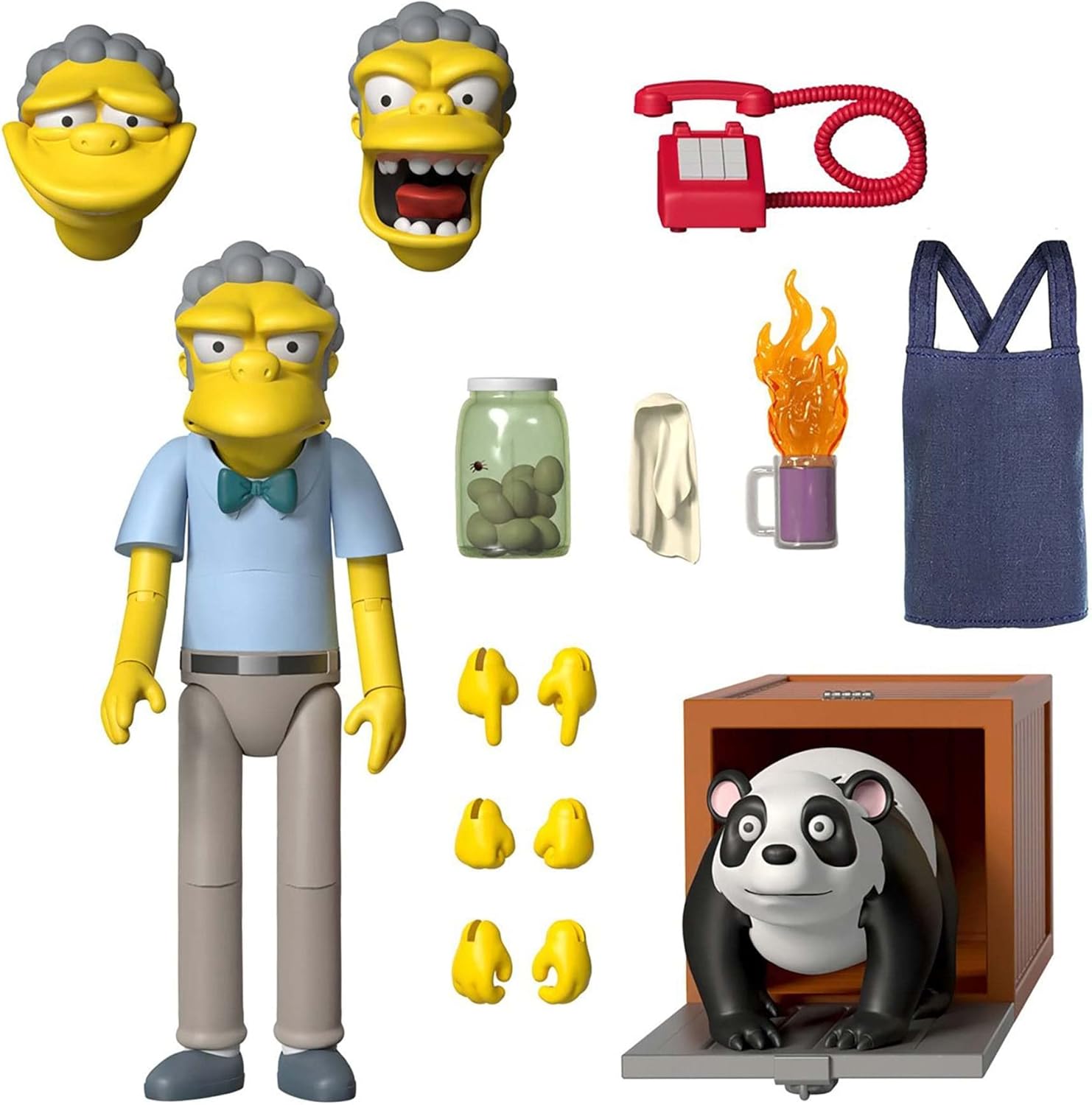 The Simpsons Ultimates Moe 7-Inch Action Figure