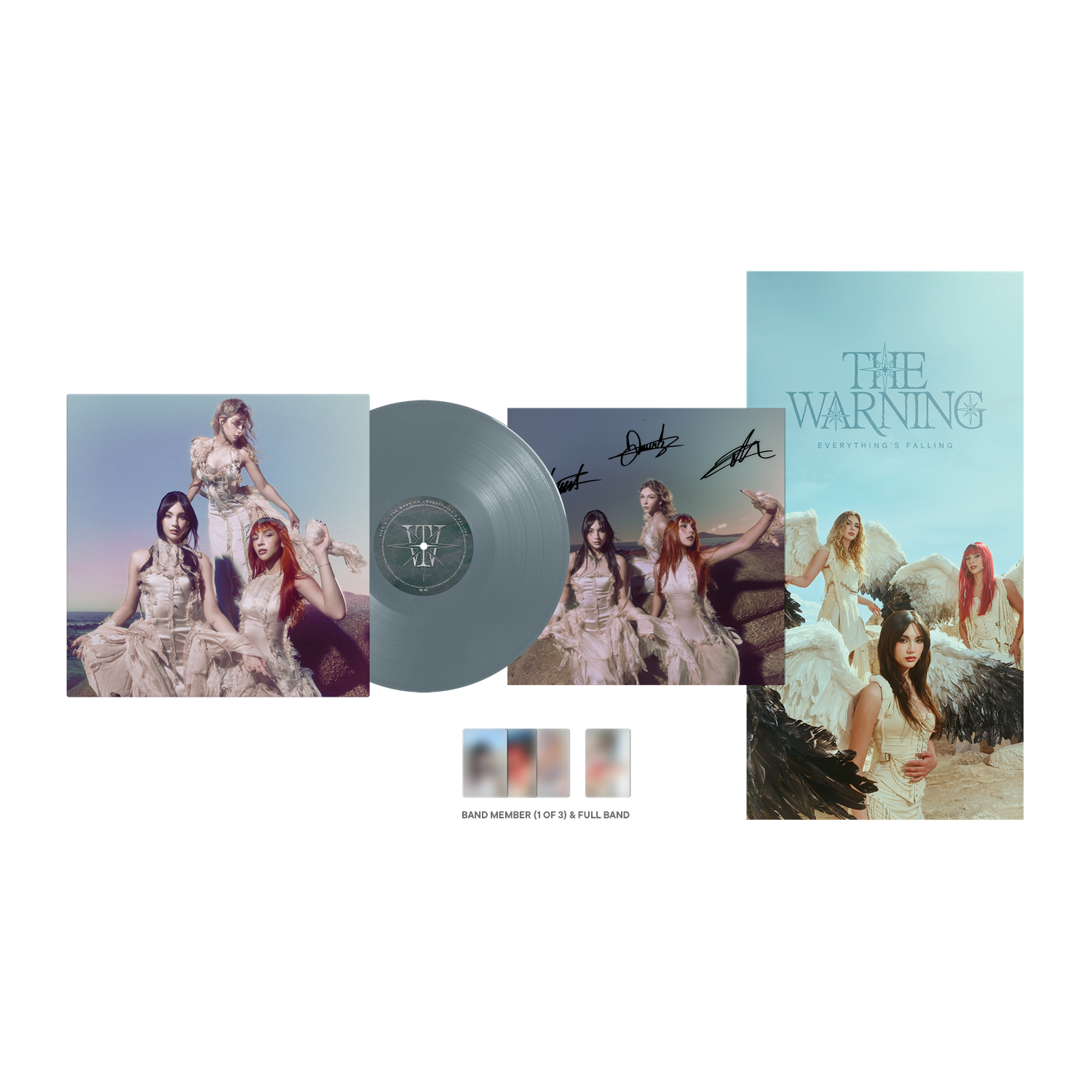 Everything’s Falling (Indie Exclusive) [Deep Ocean Lp] [Signed Insert/Alt Cover]