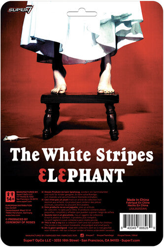 Super7 - The White Stripes - ReAction Figures Wv2 - Elephant 2-Pack (Action Figure)