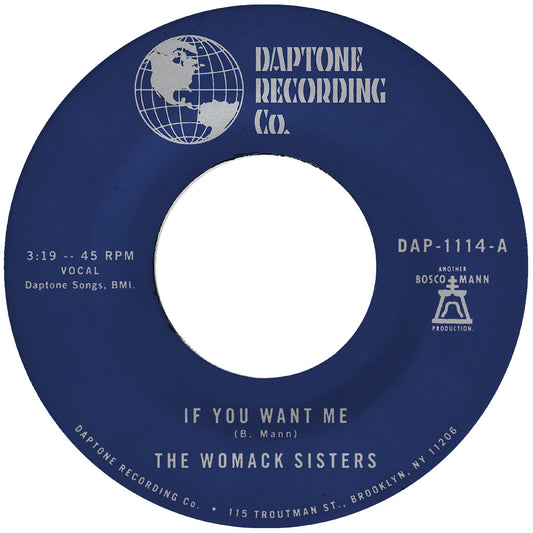If You Want Me B/W I Just Don'T Want You (To Say Goodbye)
