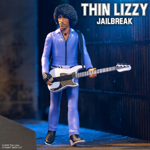 Super7 - Thin Lizzy: Phil Lynott- ReAction Figures Wv2 - Jailbreak (Action Figure)