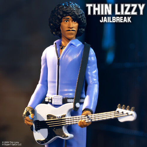 Super7 - Thin Lizzy: Phil Lynott- ReAction Figures Wv2 - Jailbreak (Action Figure)