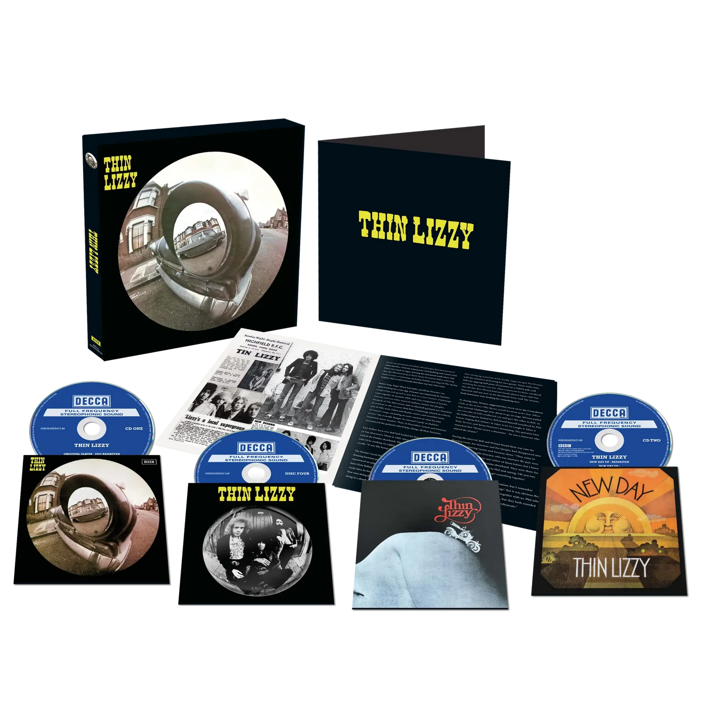 Thin Lizzy (55Th Anniversary) [Super Deluxe 3 CD/Blu-Ray Audio]