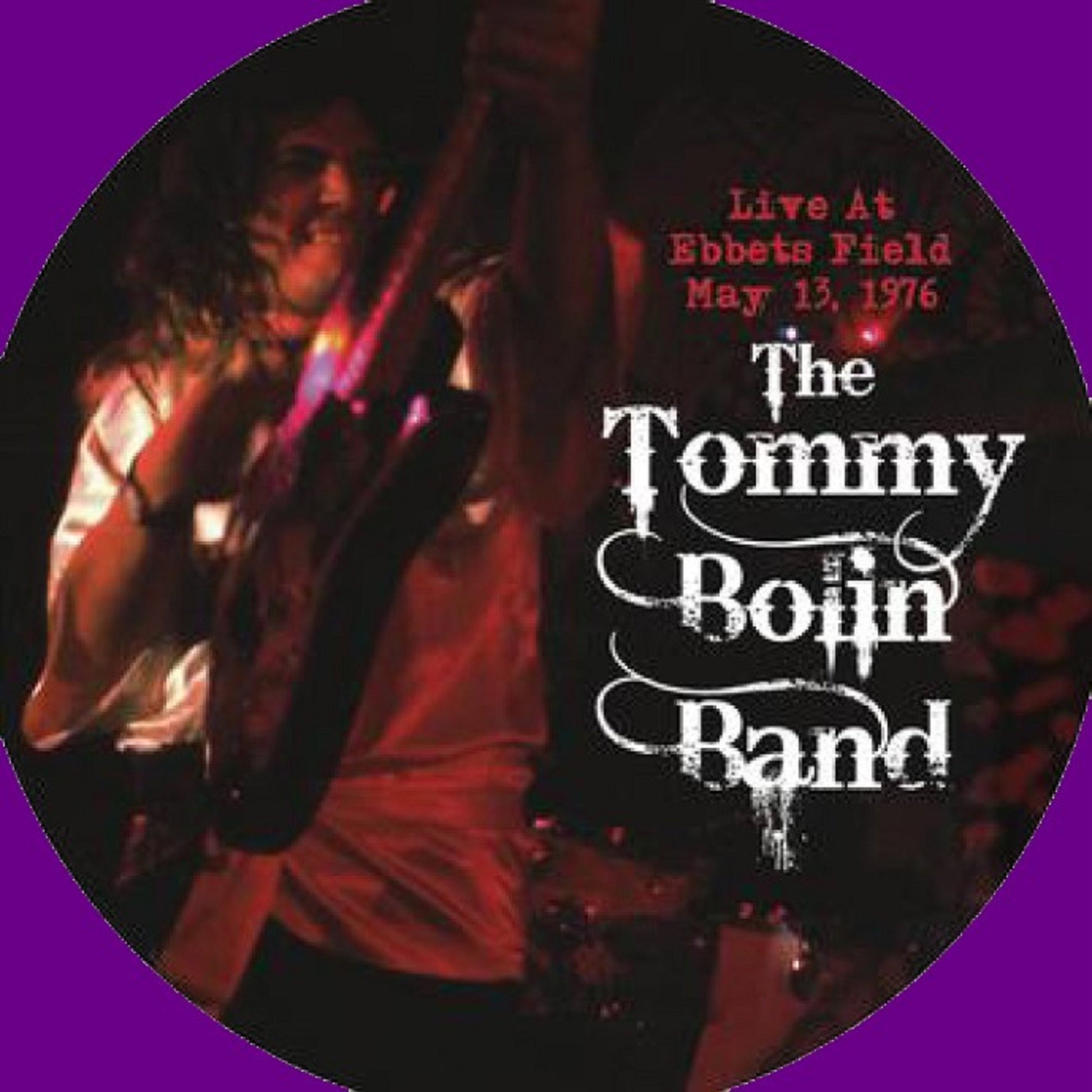 Live At Ebbets Field 5-13-76 (Deep Purple Vinyl/Die-Cut Circle Cover)