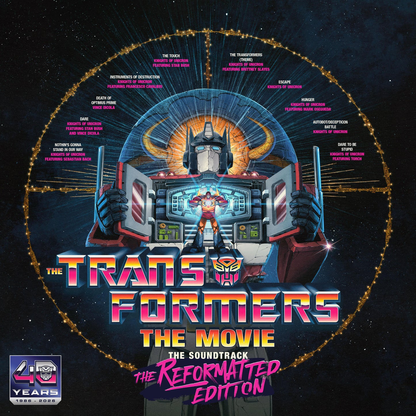 The Movie, The Soundtrack, The Reformatted Edition ("Energon" Pink Colored Vinyl)