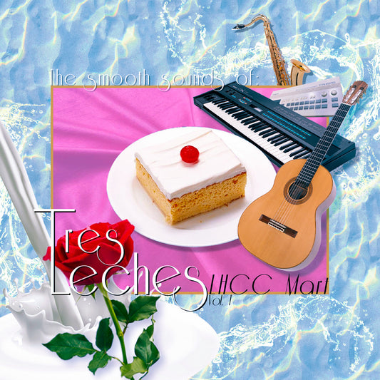 Lhcc Mart Vol. 1 ("Tres Leches Swirl" Cream / White Marble Vinyl) The Smooth Sounds Of Tres Leches