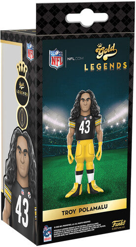 FUNKO GOLD 5 NFL LEGENDS: Steelers - Troy Polamalu (Styles May Vary) (Vinyl Figure)