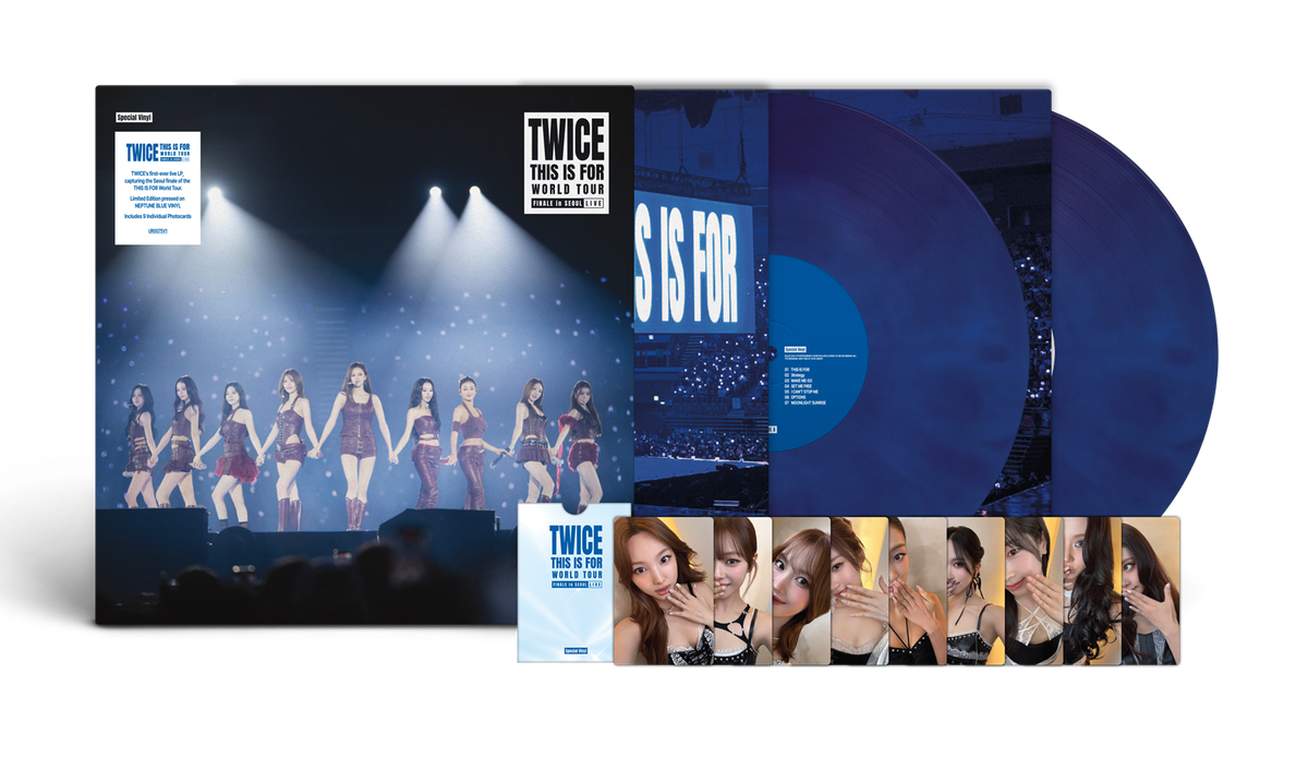 Twice Special Vinyl (This Is For) World Tour Finale In Seoul - Live [Neptune Blue Vinyl] [2LP]