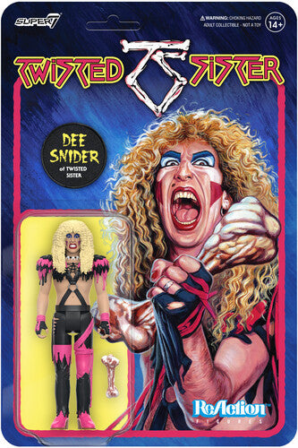 Super7 - Twisted Sister - ReAction - Dee Snider (Collectible, Figure, Action Figure)
