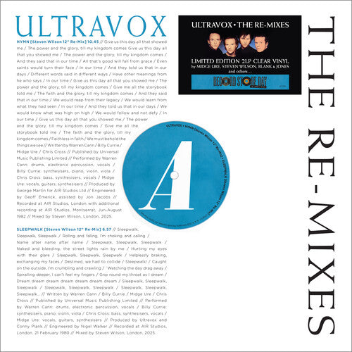 Re-Mixes (2Lp/Clear Vinyl) [Rsd 4.18.26]