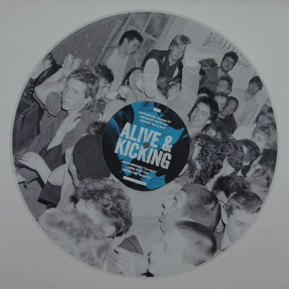Alive & Kicking [Clear W/ Uv Print B-Side]