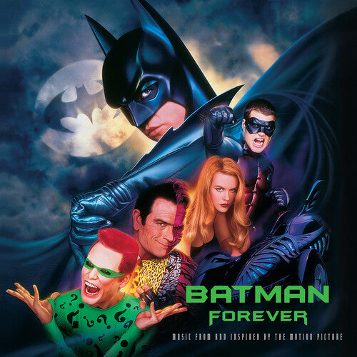 Various Artists Batman Forever: Music From The Motion Picture (Colored Vinyl, Blue, Silver, 140 Gram Vinyl, Brick & Mortar Exclusive) (2 Lp's)
