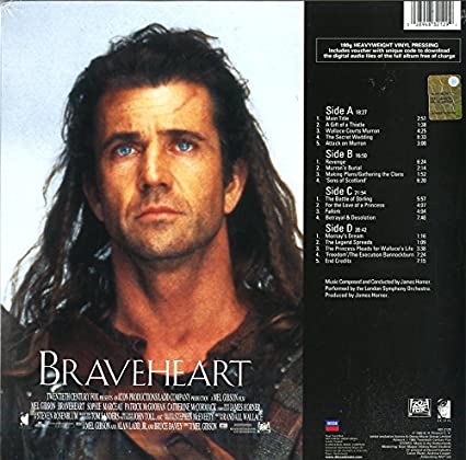 Braveheart (Original Motion Picture Soundtrack) (2 Lp's)