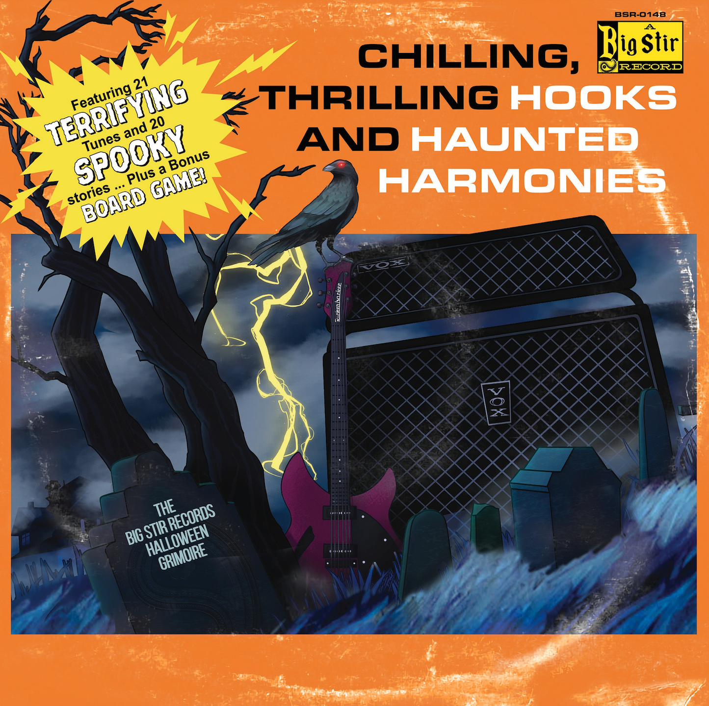 CHILLING, THRILLING HOOKS AND HAUNTED HARMONIES: THE BIG STIR RECORDS HALLOWEEN GRIMOIRE