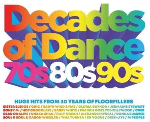 Decades Of Dance: 70s 80s 90s [Import] (3 Cd's)