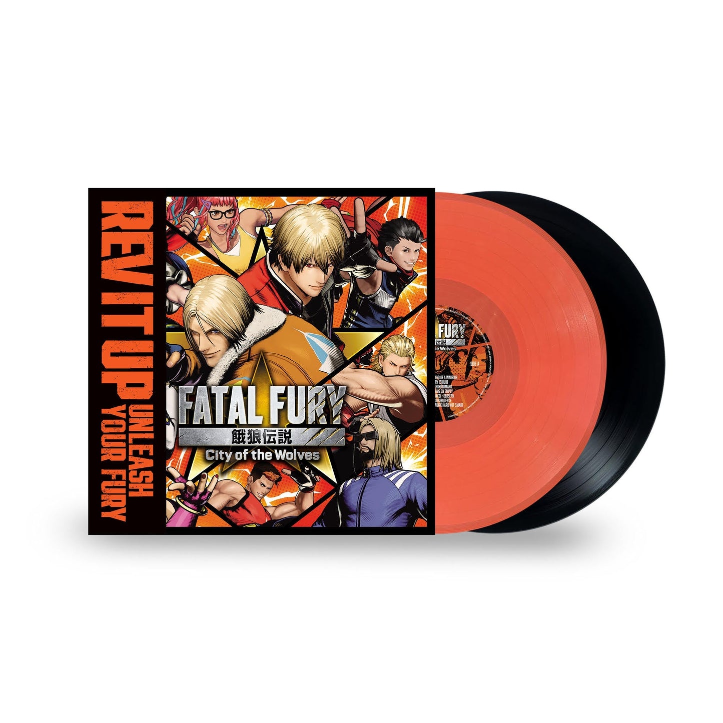 Fatal Fury: City Of The Wolves (Indie Exclusive) (Original Video Game Soundtrack) [Red & Black Vinyl] [2LP]