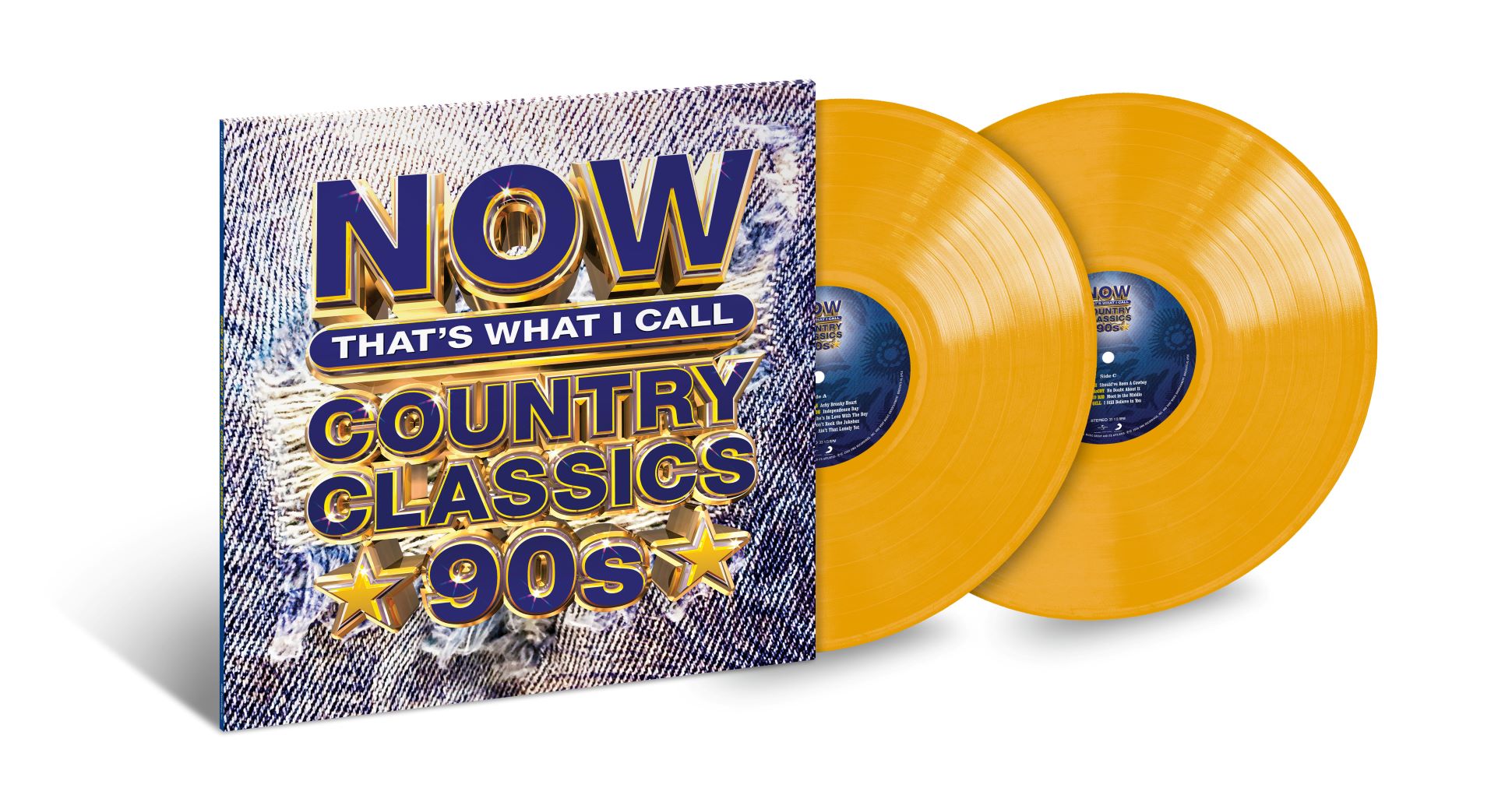 NOW Country Classics '90s [2 LP] [Opaque Yellow]