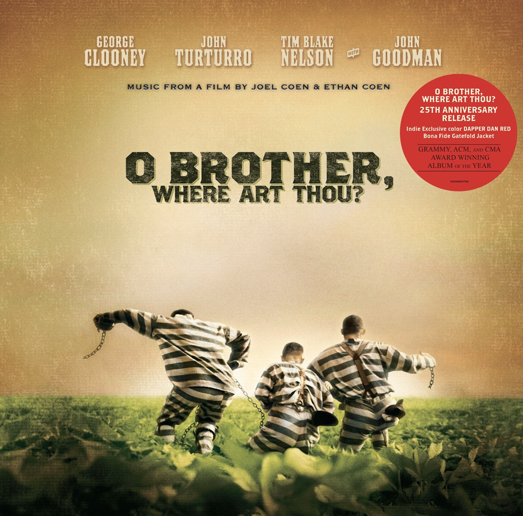 O BrotherWhere Art Thou? (Indie Exclusive) (Original Motion Picture Soundtrack) (25Th Anniversary) [Dapper Dan Red 2LP]