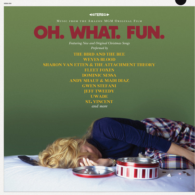 Oh. What. Fun. [Ultra-Clear Glitter Vinyl]