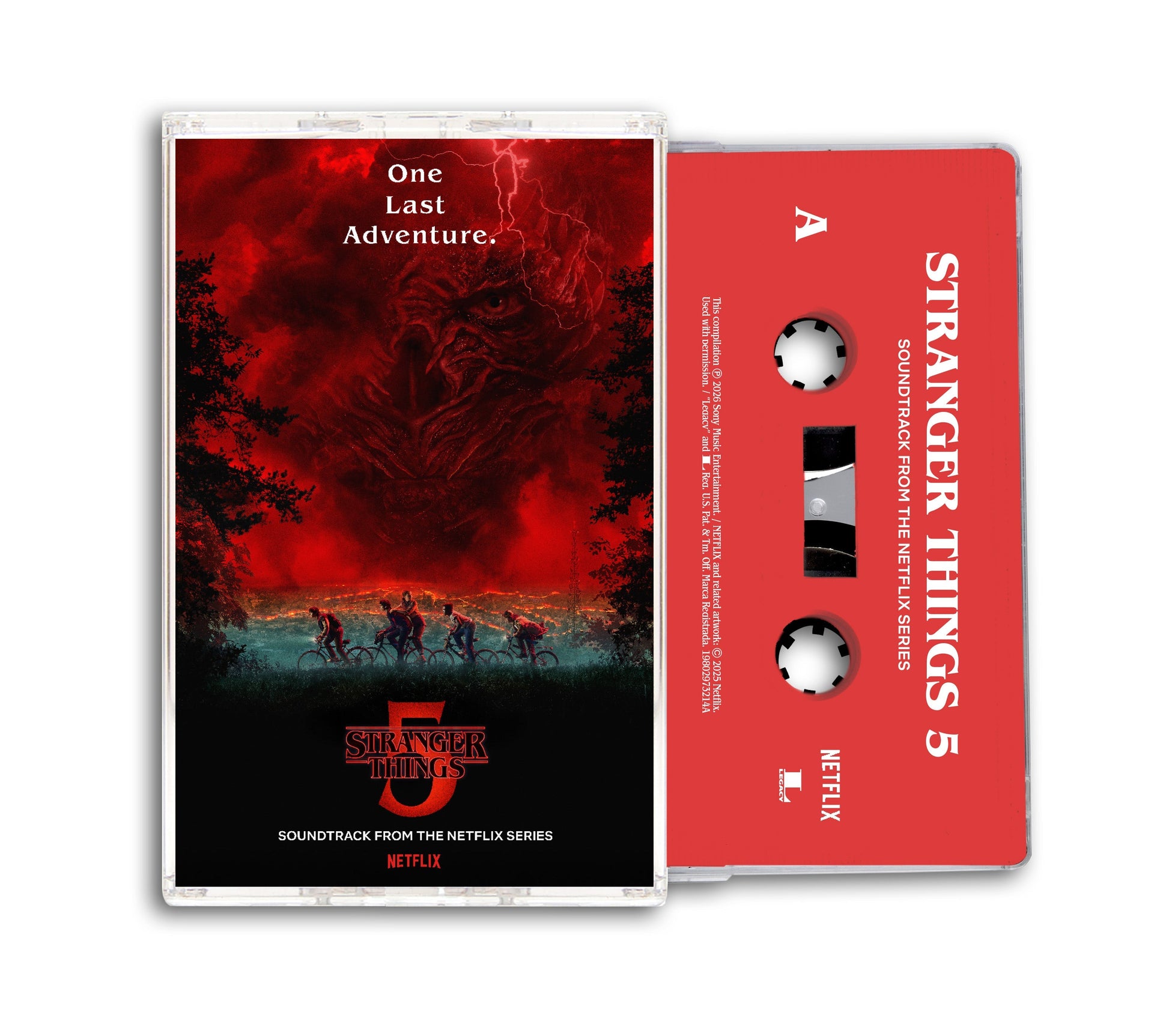 Stranger Things 5 (Soundtrack From The Netflix Series) [Cassette]
