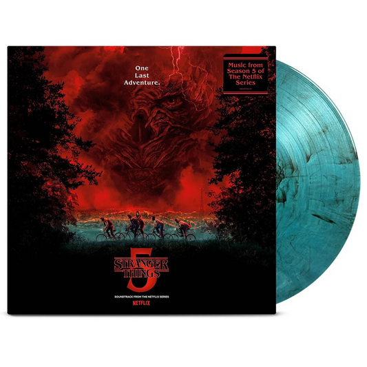 Stranger Things 5: (Soundtrack From The Netflix Series) (Limited Edition, Marble Sea Blue Colored Vinyl)