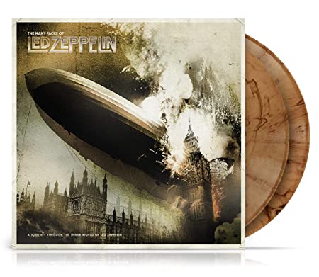 The Many Faces Of Led Zeppelin (Limited Edition, Transparent Brown Marbled Vinyl) [Import] (2 Lp's)